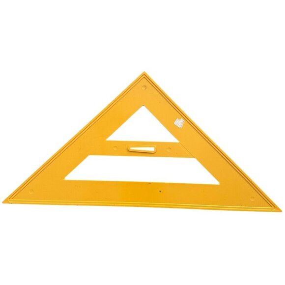 Learning Resources Safe T Protractor Triangle Big Ruler Geometry Tool Homeschool - Picture 9 of 15